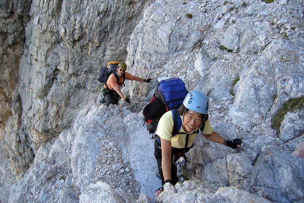 Cortina Via Ferrata Hut Trek