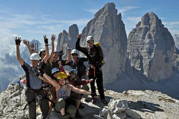 Cortina Via Ferrata Hut Trek