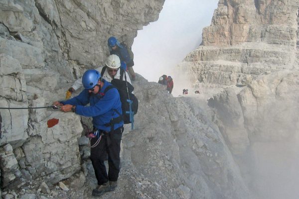 Brenta Dolomites Bocchette Trail Via Ferrata