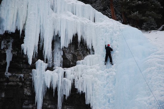 ice climbing intro