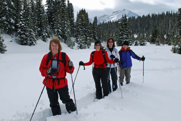 Snow Shoeing Canadian Rockies