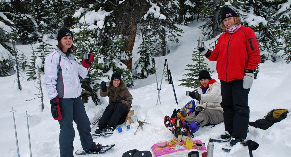 Snow Shoeing Canadian Rockies