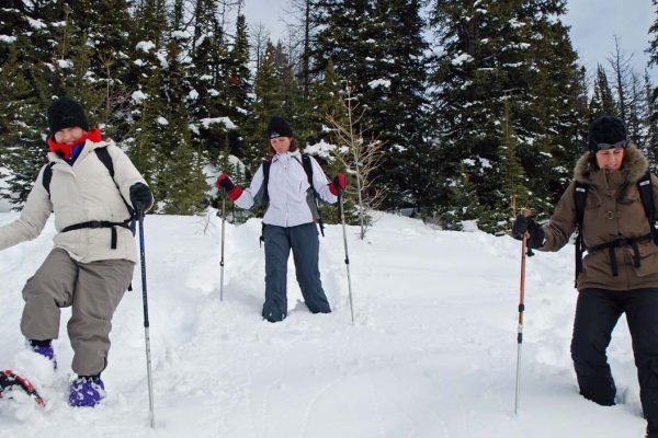 Snow Shoeing Canadian Rockies