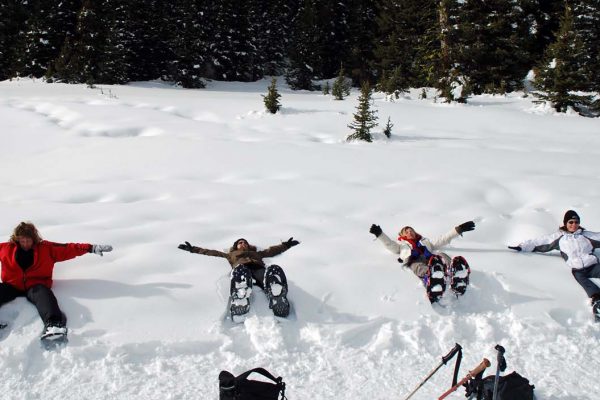 Snow Shoeing Canadian Rockies