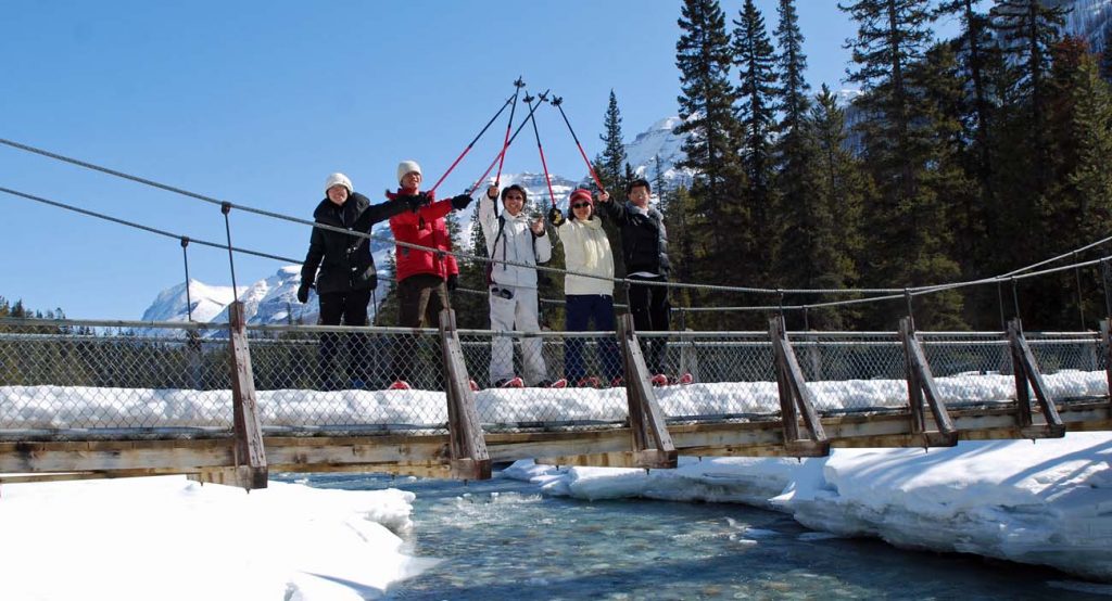 Snow Shoeing Canadian Rockies