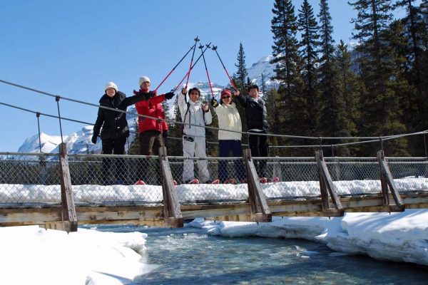 Snow Shoeing Canadian Rockies