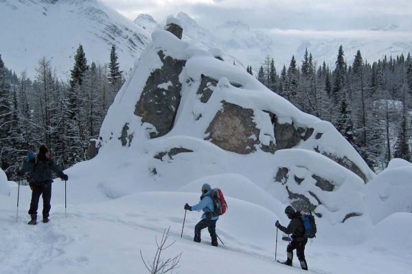Snow Shoeing Canadian Rockies