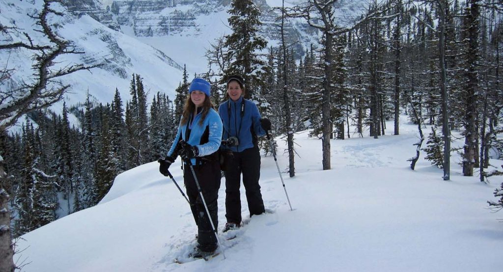 Snow Shoeing Canadian Rockies