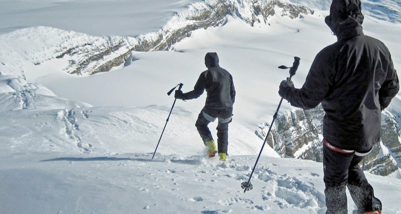 guided ski touring