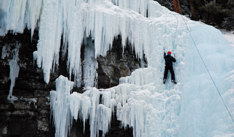 ice climbing intro