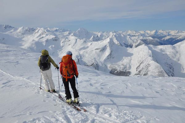 Heli-Assisted Ski Touring