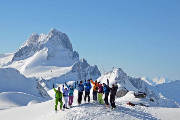 Heli-Assisted Ski Touring