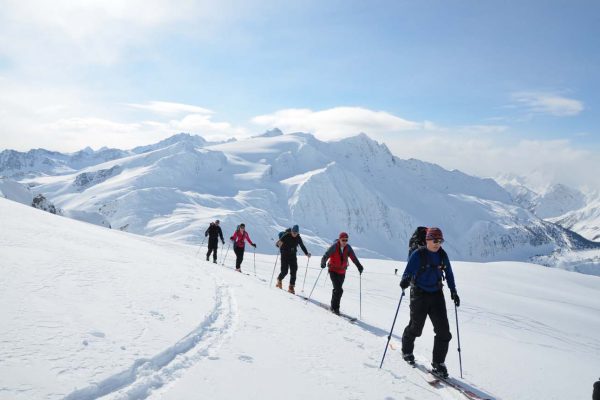 Heli-Assisted Ski Touring