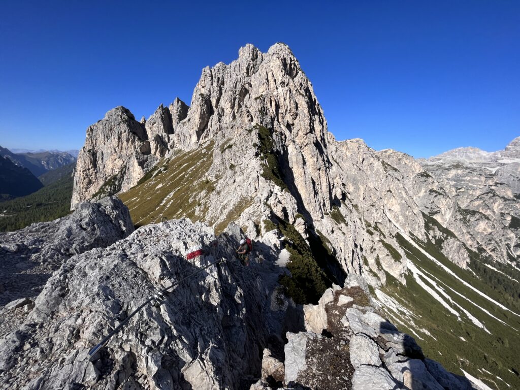 Cortina Via Ferrata Hut Trek