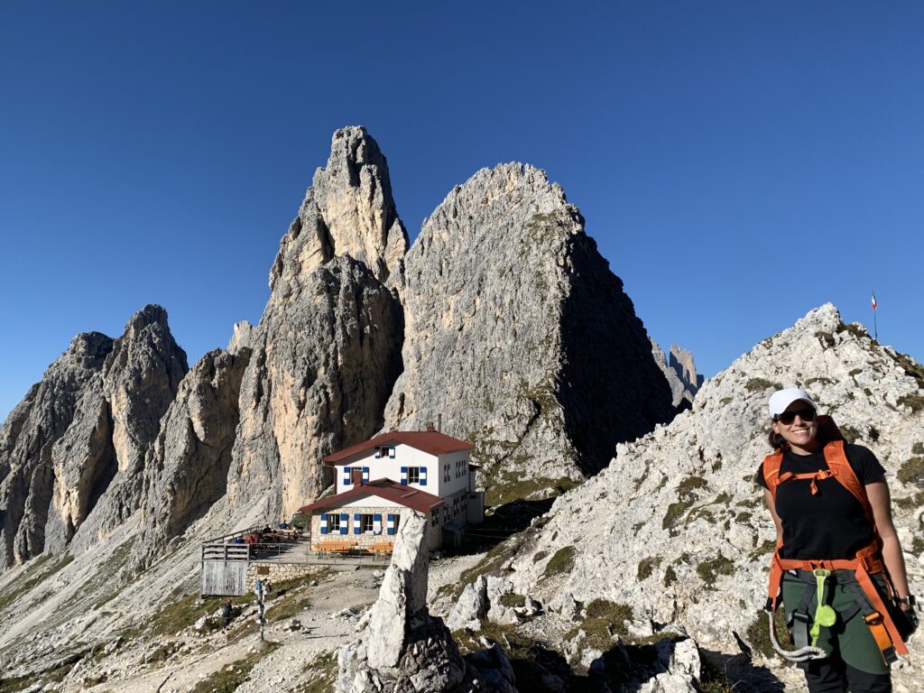 Cortina Via Ferrata Hut Trek