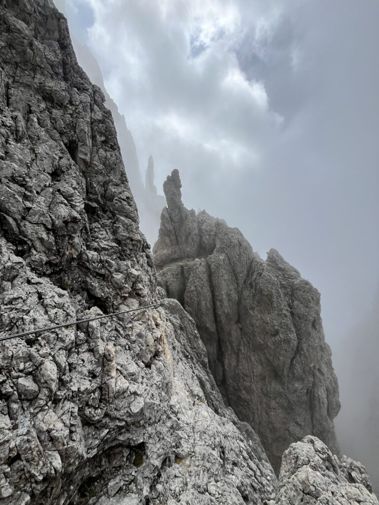 Rosengarten Dolomites -Santnerpass Via Ferrata 2 Rosengarten Dolomites -Santnerpass Via Ferrata