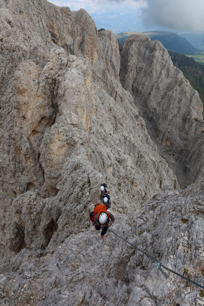 Rosengarten Dolomites Via Ferrata Hut Trek (112)