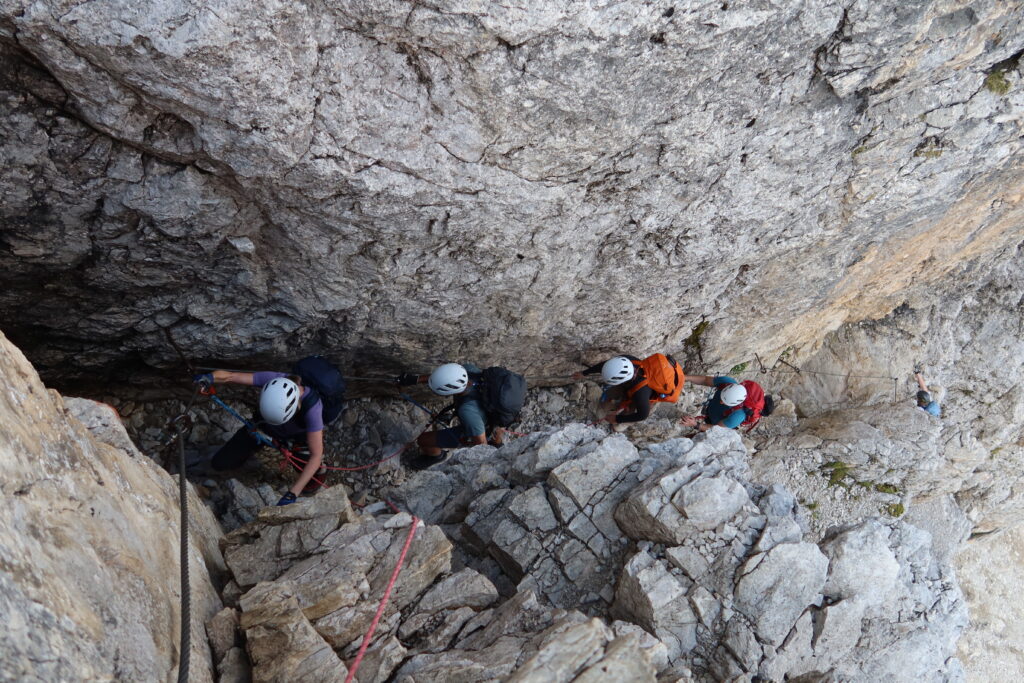 Rosengarten Dolomites Via Ferrata Hut Trek (21)