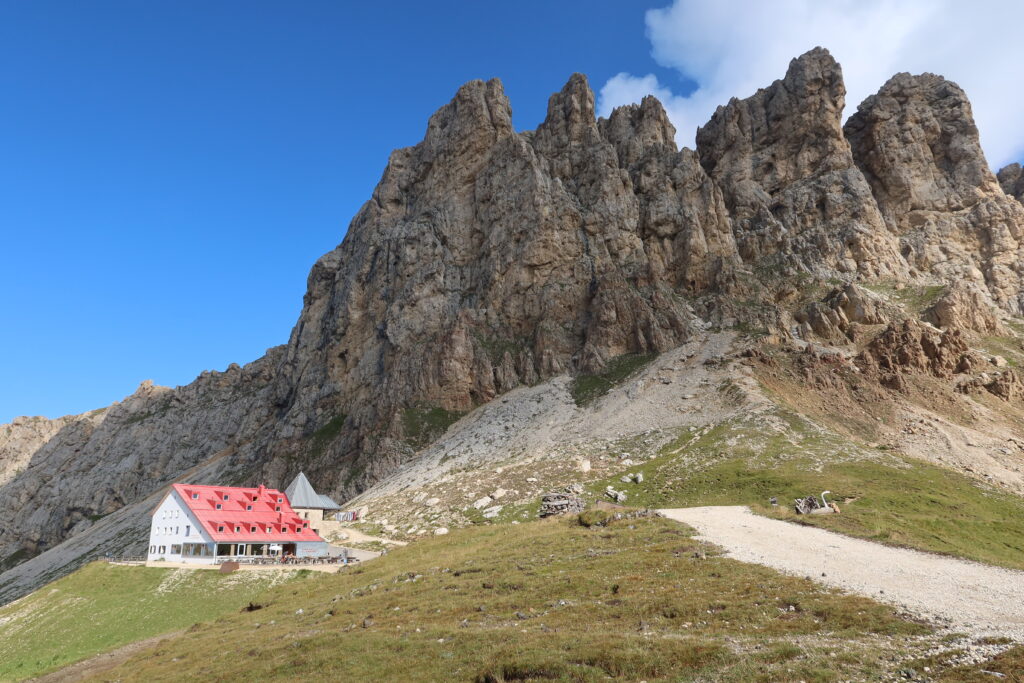 Rosengarten Dolomites Via Ferrata Hut Trek (54)