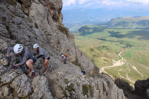 Rosengarten Dolomites Via Ferrata Hut Trek (70)