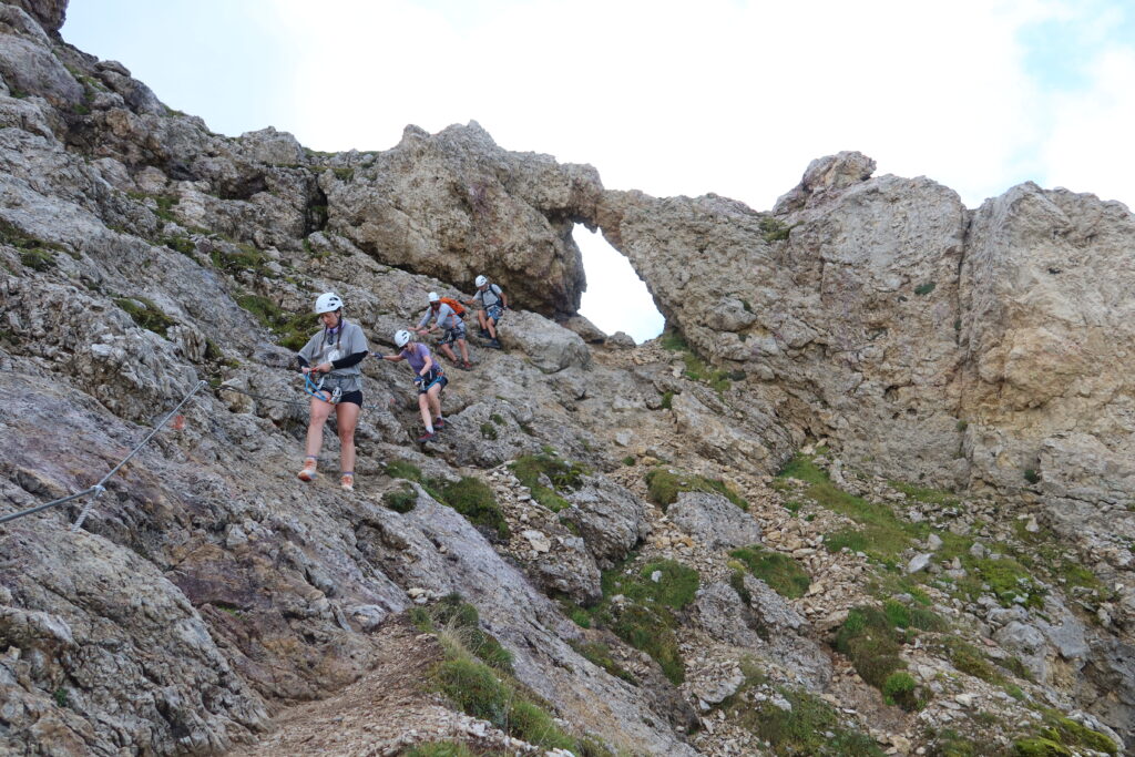 Rosengarten Dolomites Via Ferrata Hut Trek (76)