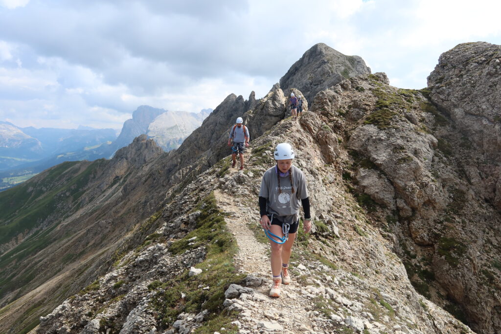 Rosengarten Dolomites Via Ferrata Hut Trek (78)