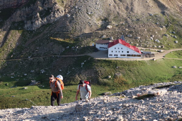 Rosengarten Dolomites Via Ferrata Hut Trek (95)